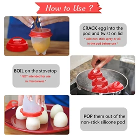 Magic Egg - Recipiente para cocer huevos