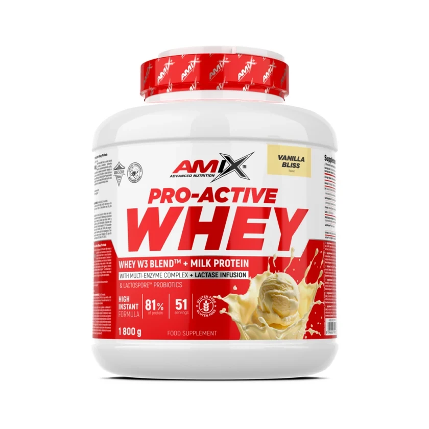 PRO-ACTIVE WHEY 1800G VAINILLA