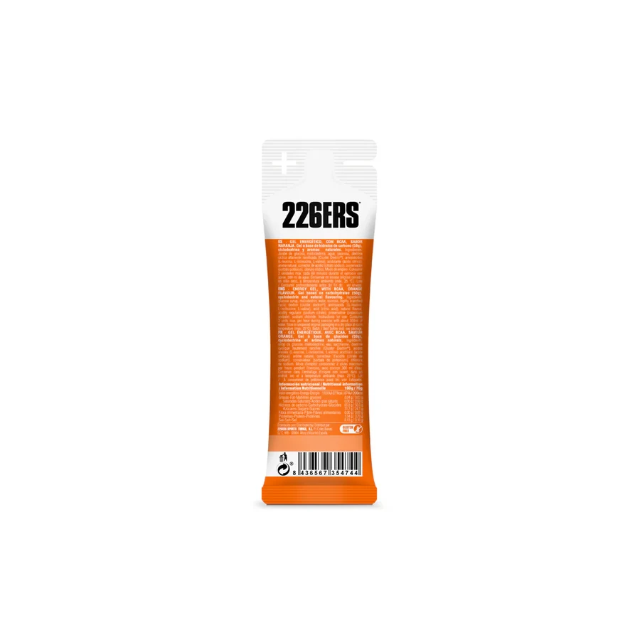 High Energy Gel 76g x 24unid BCAAS Naranja