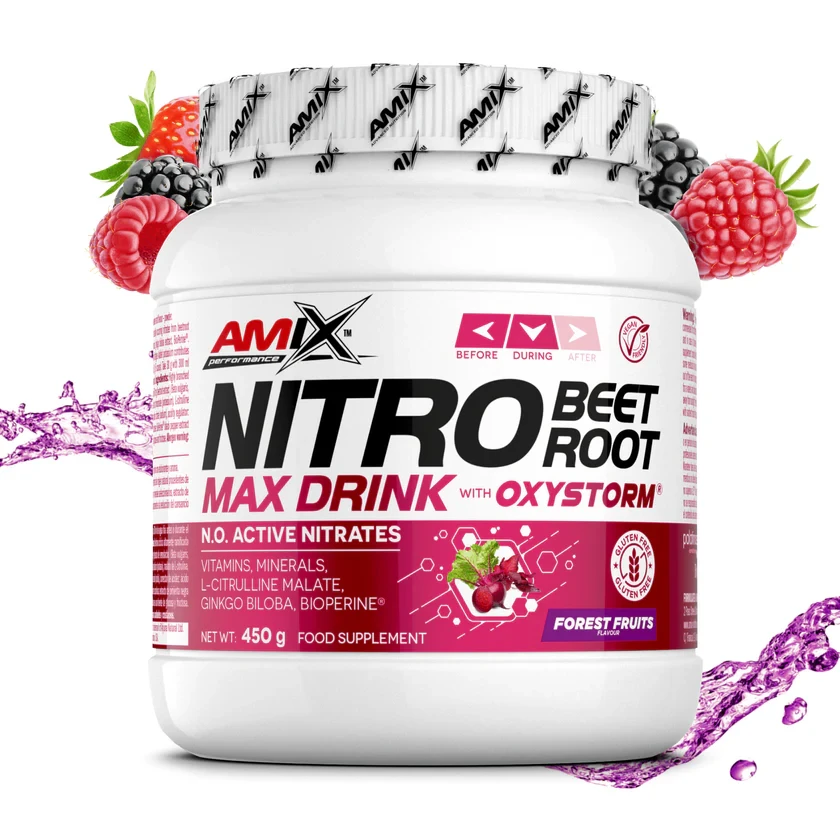 PERFORMANCE NITRO BEET ROOT MAX 450G FRUTAS BOSQUE